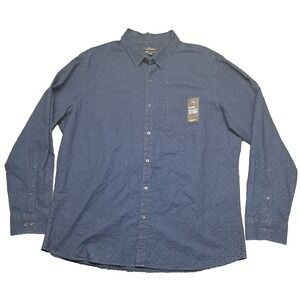 New Marc Anthony Shirt Mens XXL Luxury Slim Fit Long Sleeve Button Up Pocket